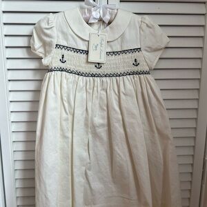 Ralph Lauren BNWT 24month nautical anchor dress.